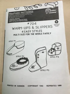 #704 WARM-UPS & SLIPPERS