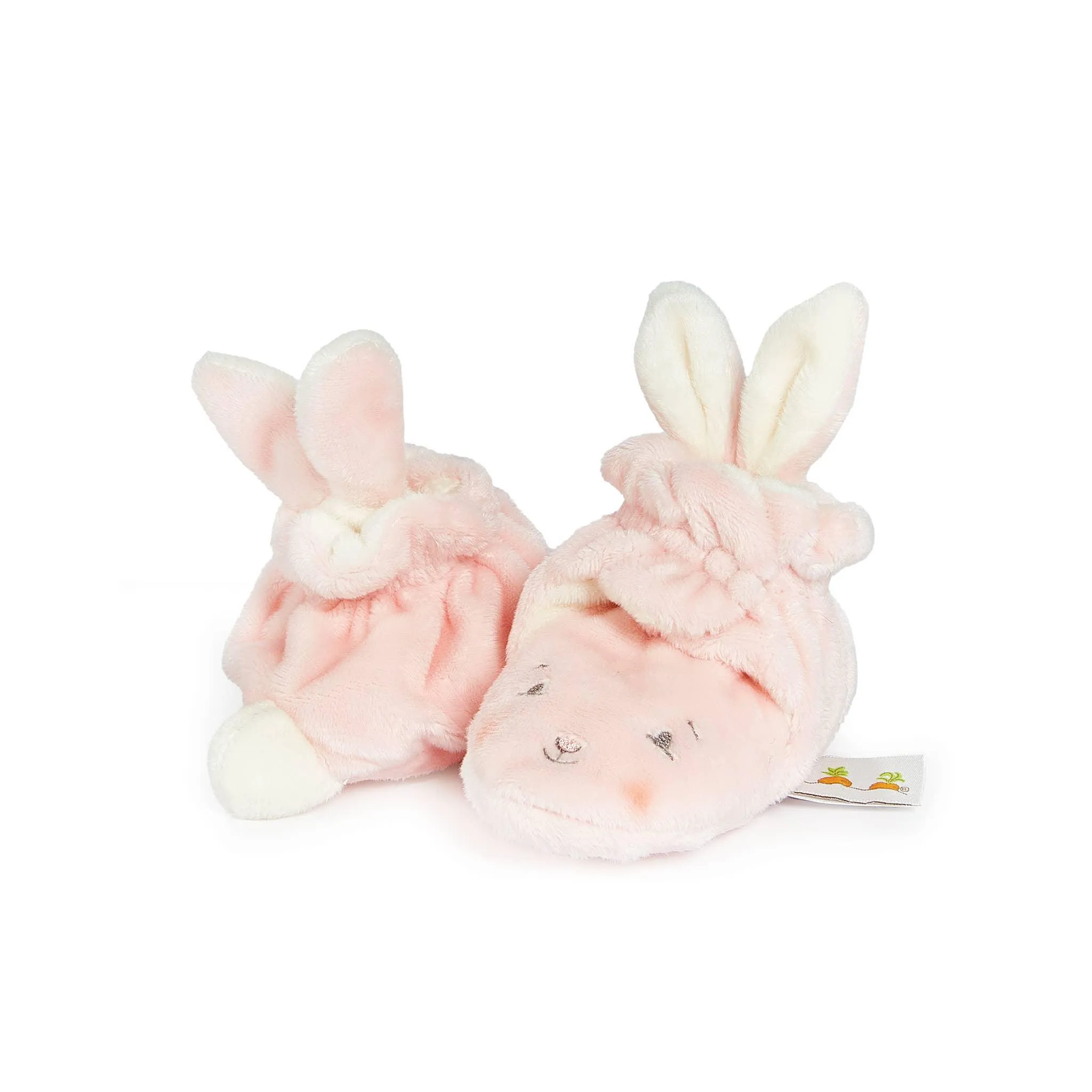 Baby Girl Layette | Blossom Bunny Hoppy Feet Slippers | Bunnies by the Bay