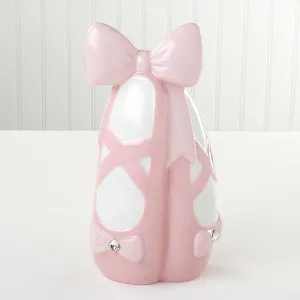Ballet Slippers Porcelain Bank
