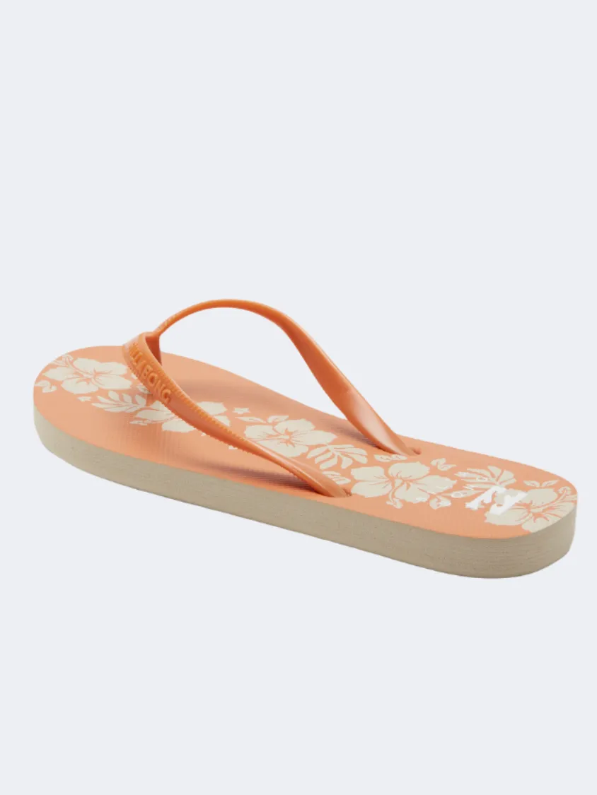 Billabong Dama Women Beach Slippers Aloha Orange