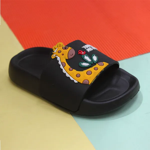 Black Slippers for Baby Boy