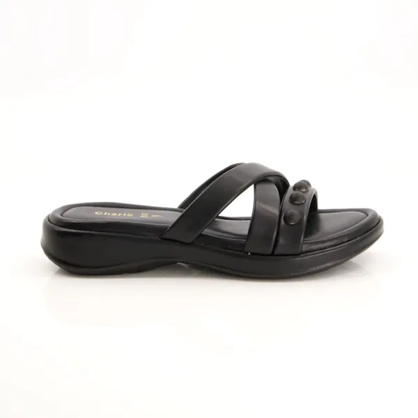 Black Slippers for women