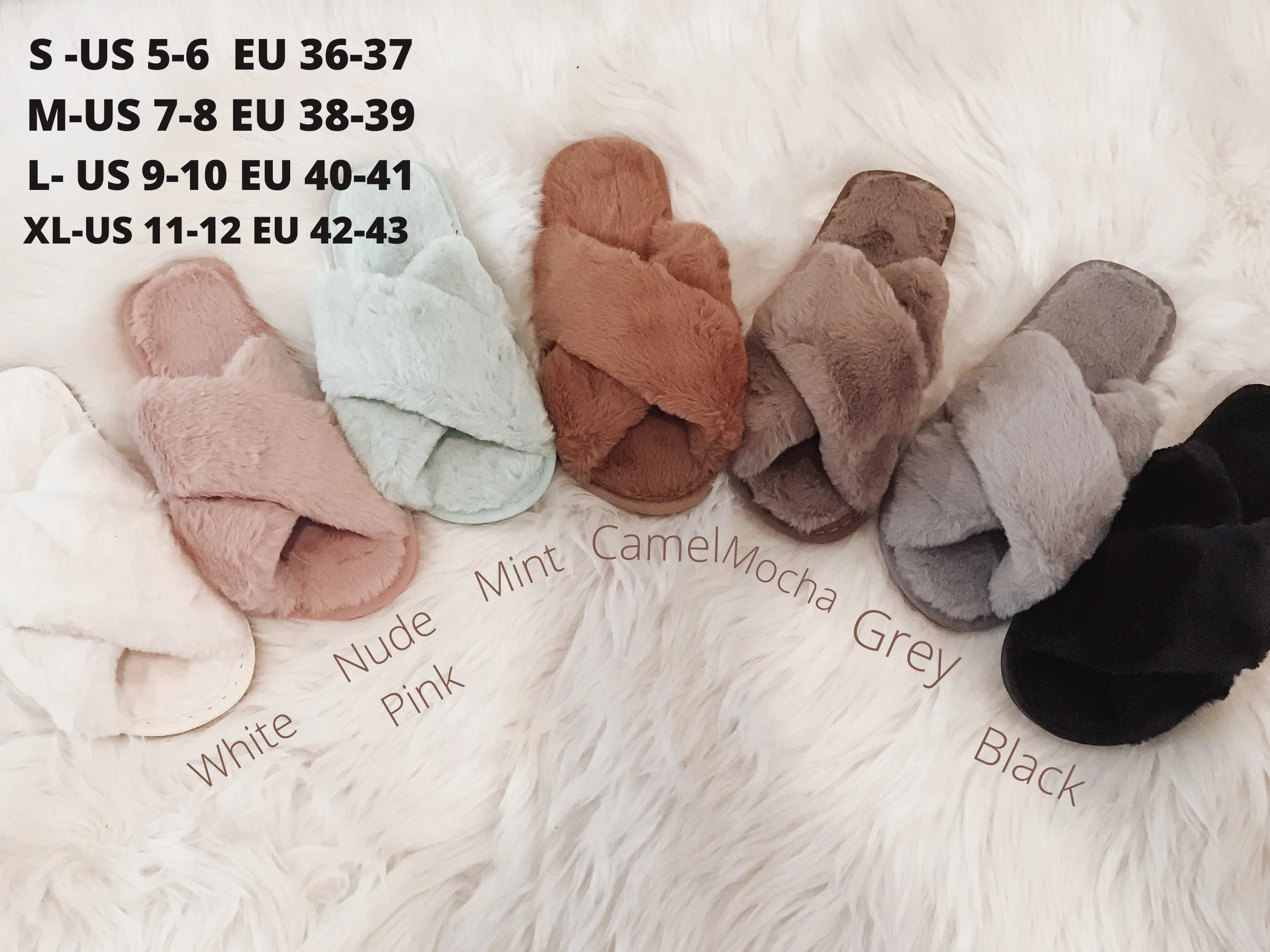 Bridesmaid Proposal | Personalized Fluffy Slippers | Fluffy Slippers| Custom Name Wedding Gifts | Gifts for Bridesmaids | Gifts to her