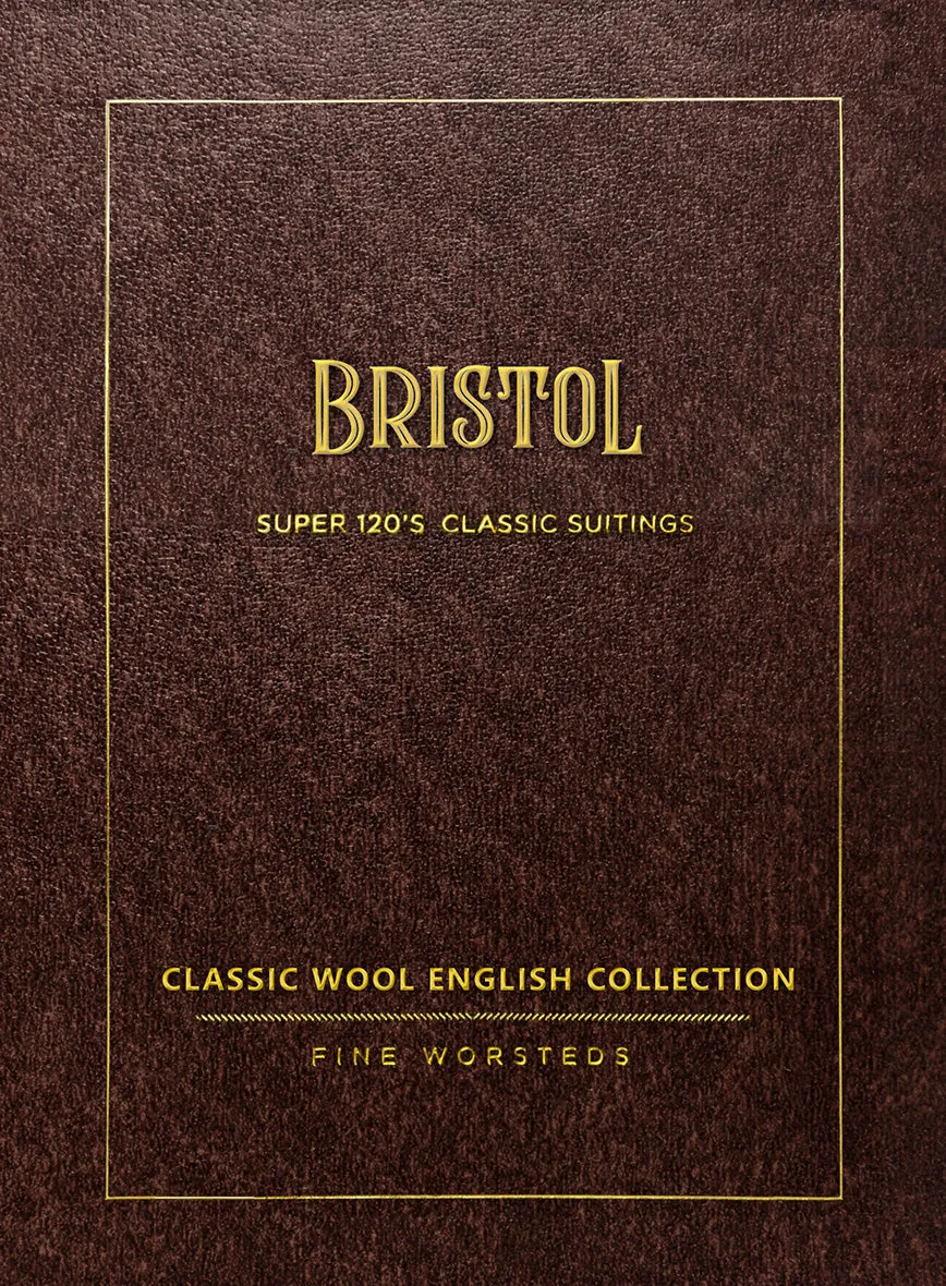 Bristol Fiora Gray Glen Wool Pants