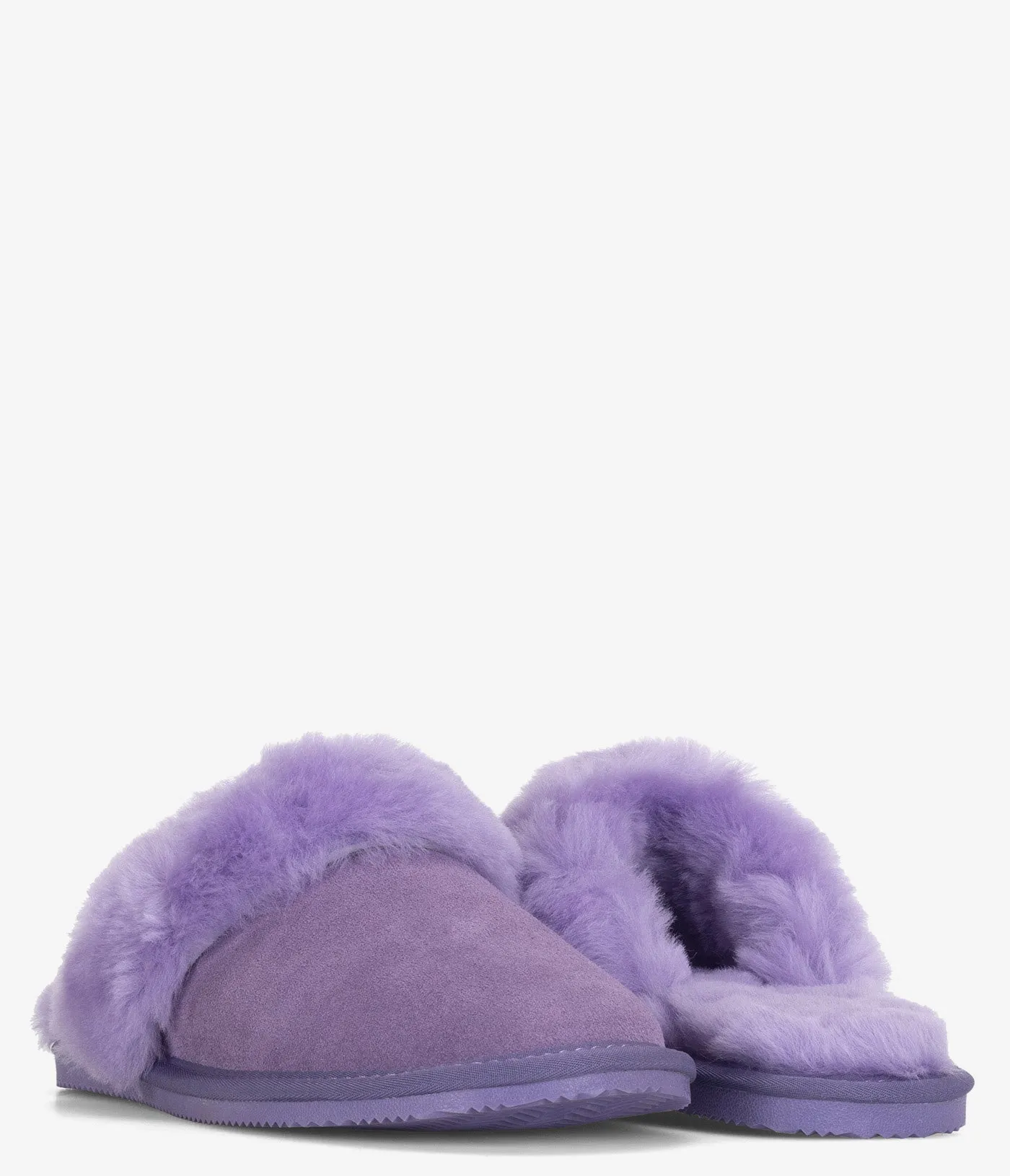 Burleigh Plush Scuff Slide Sheepskin Slipper - Women