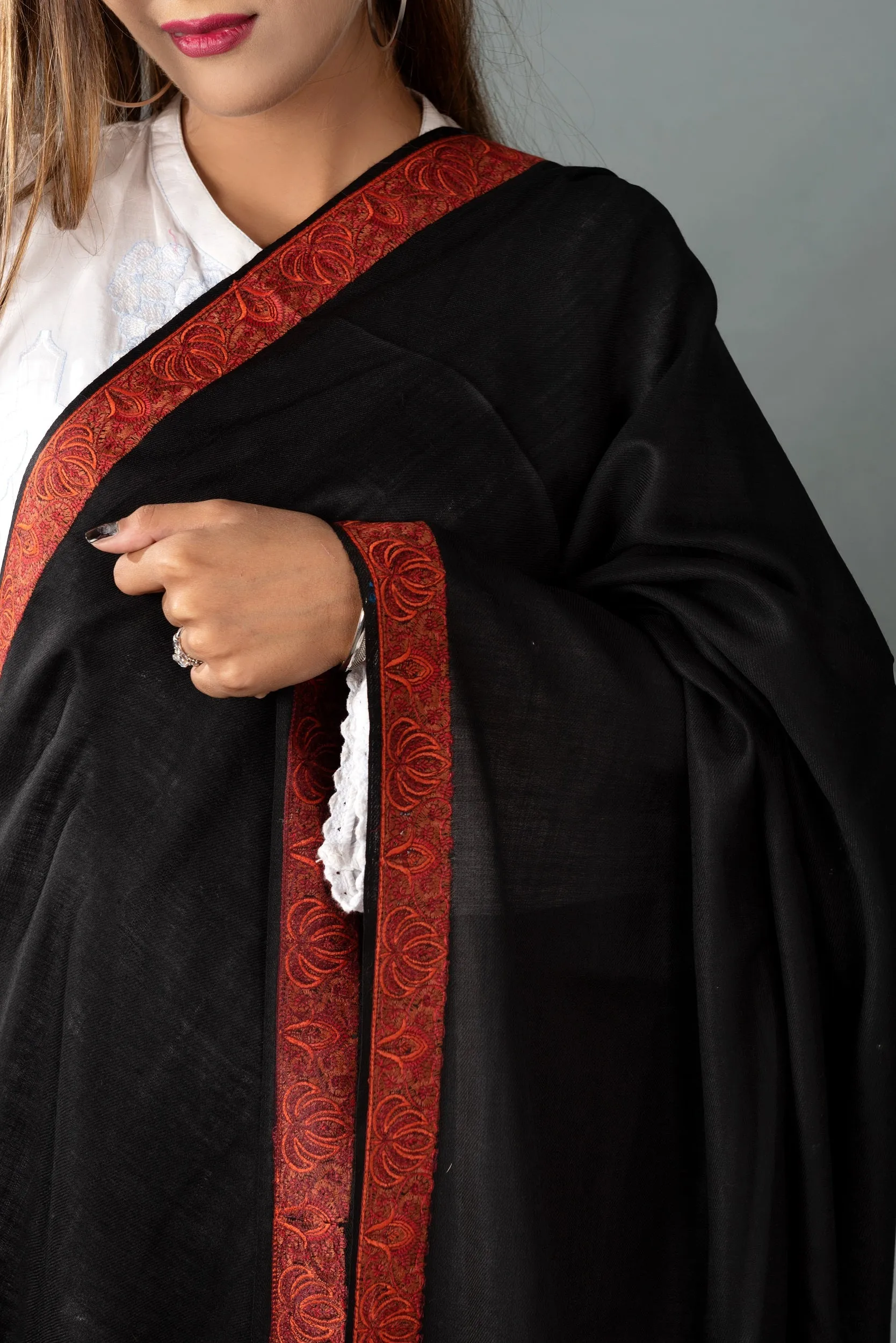 Chanar Machine Embroidered - Shawl