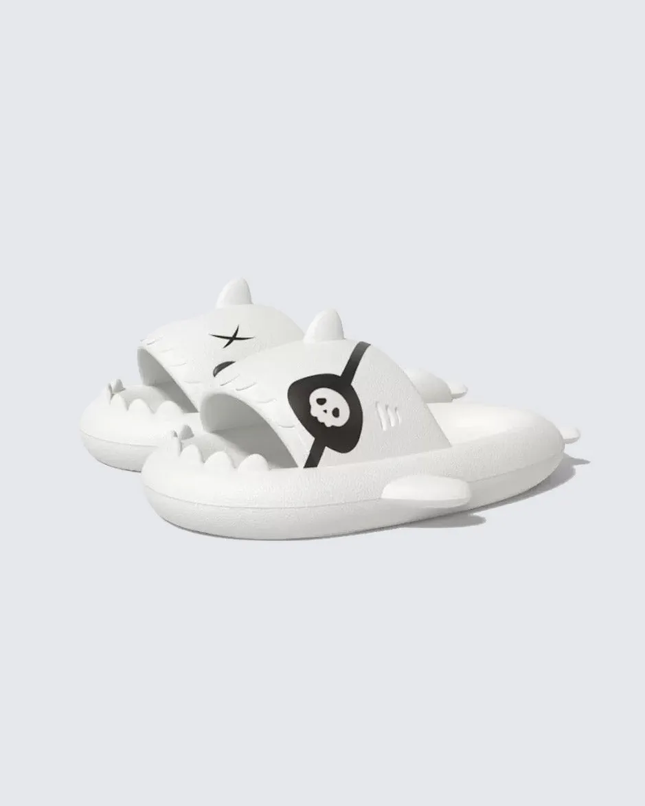 Christmas Pirate Shark Slippers