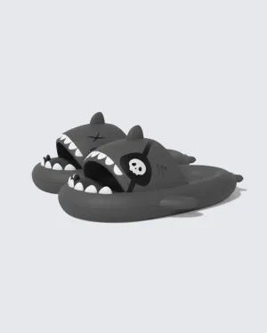 Christmas Pirate Shark Slippers