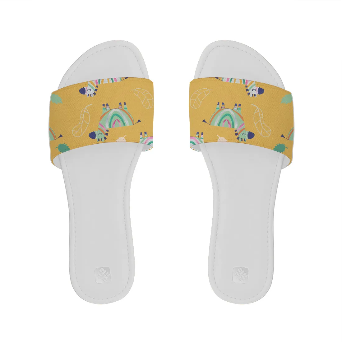 Cozy Bliss Slipper Whimsical Rainbows