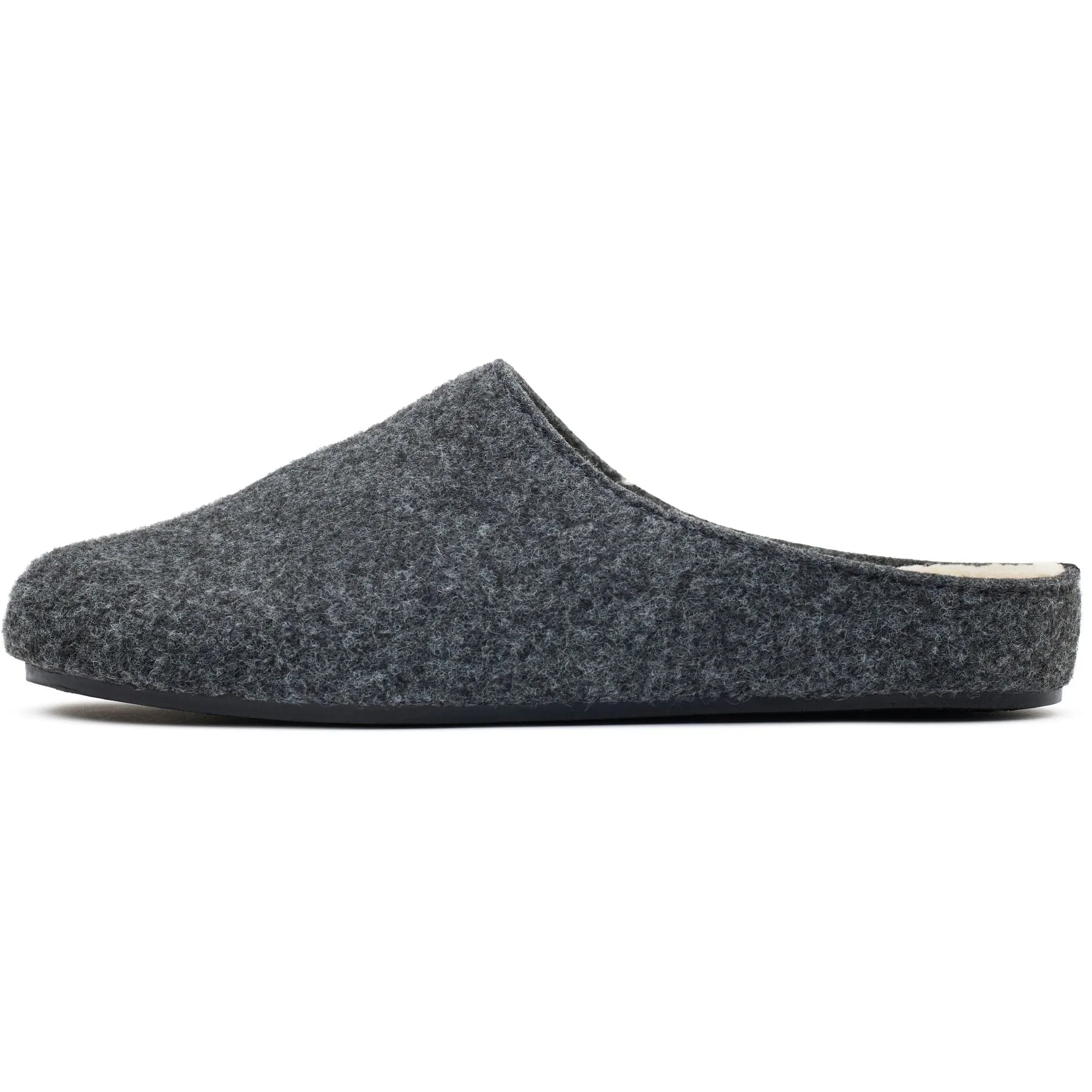 Date Men's Vegan Mule Slippers | Dark Grey