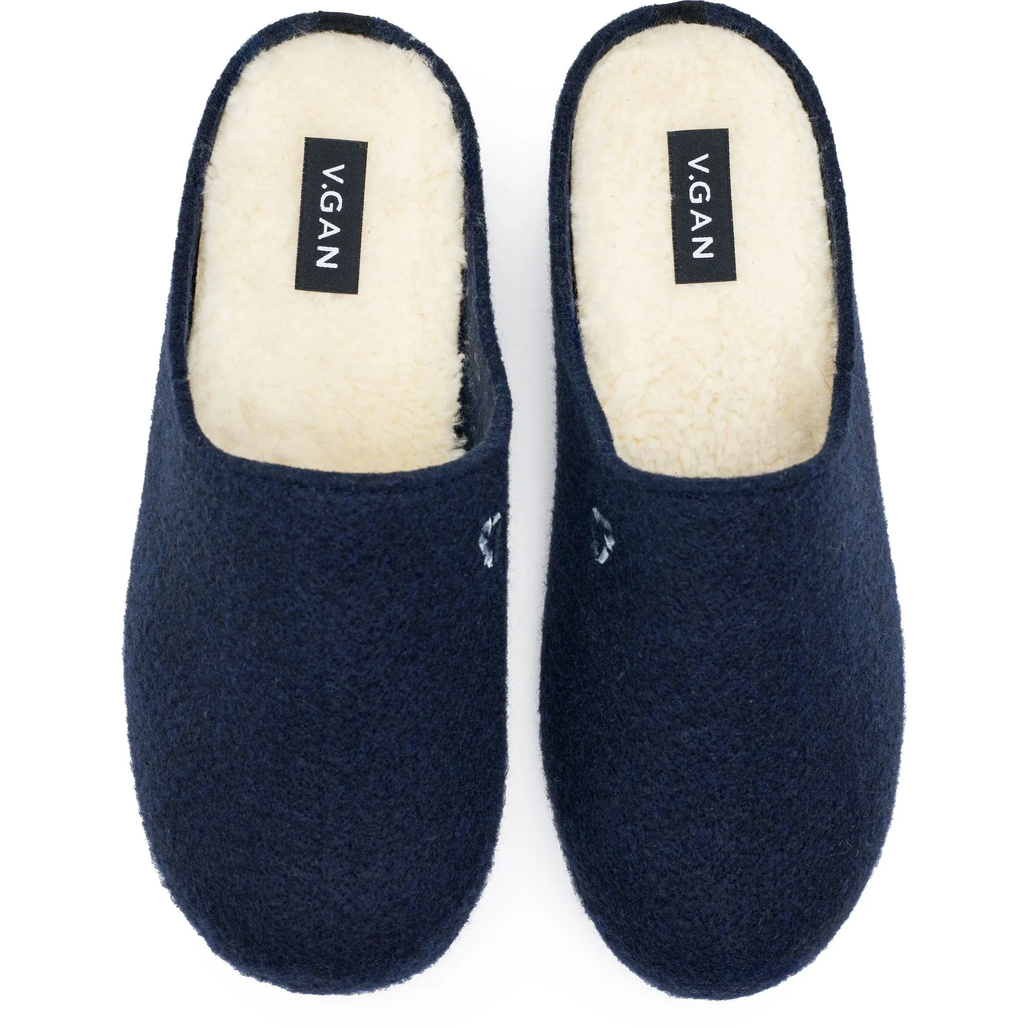 Date Women's Vegan Mule Slippers | Navy