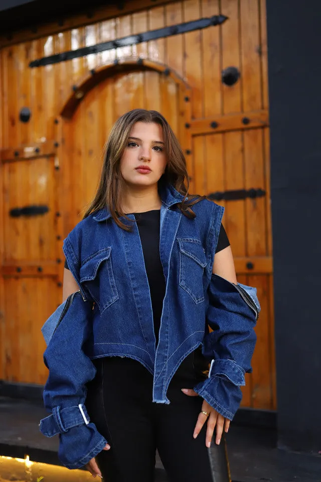 Detachable Denim Jacket