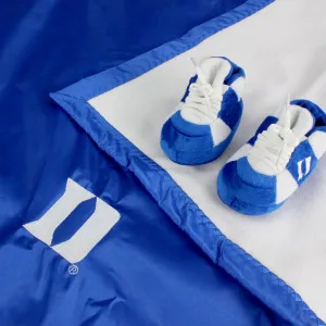 Duke Blue Devils Baby Blanket & Slippers Set