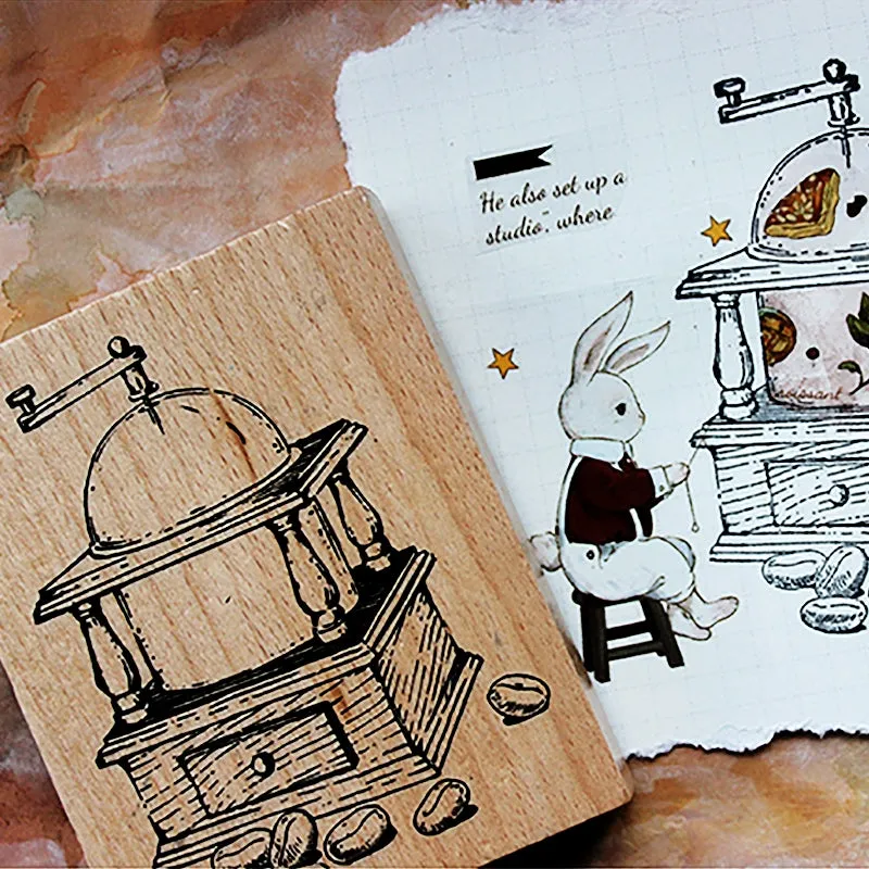 Flying House Series Rubber Stamp