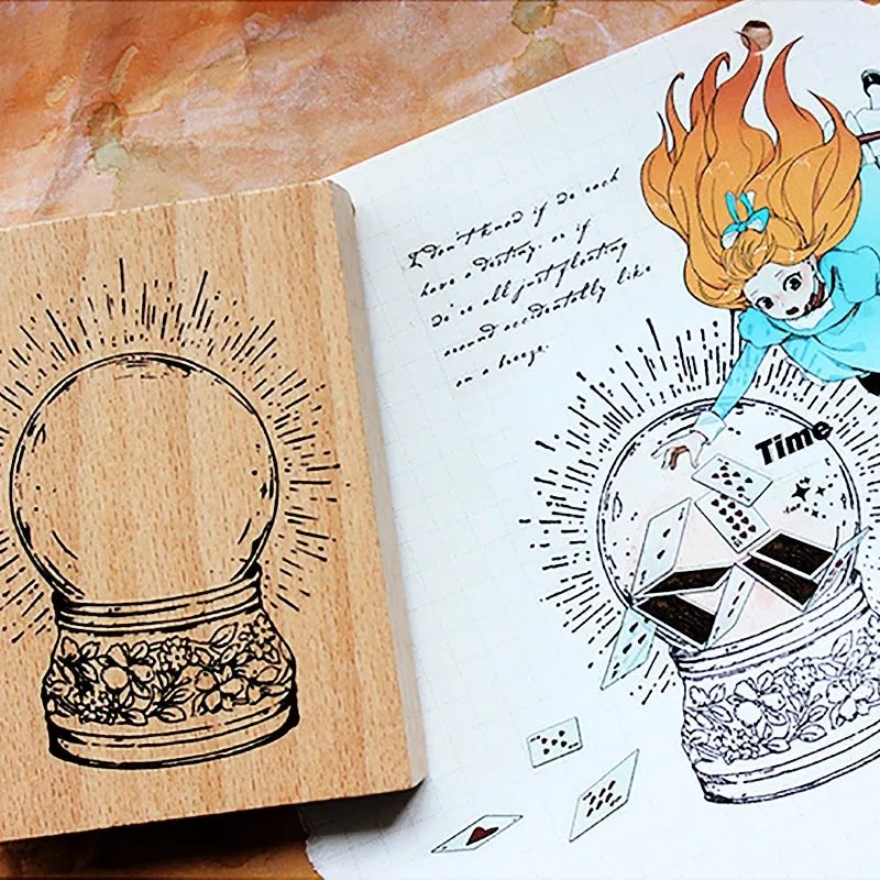 Flying House Series Rubber Stamp