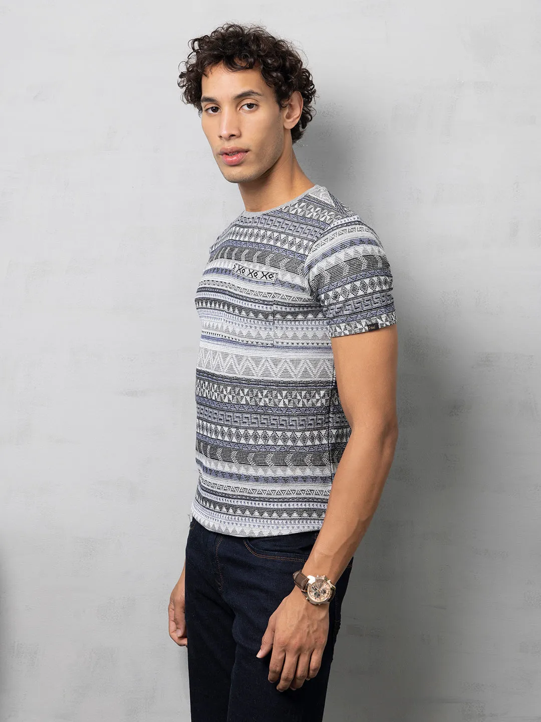 Geometric Printed T-Shirt