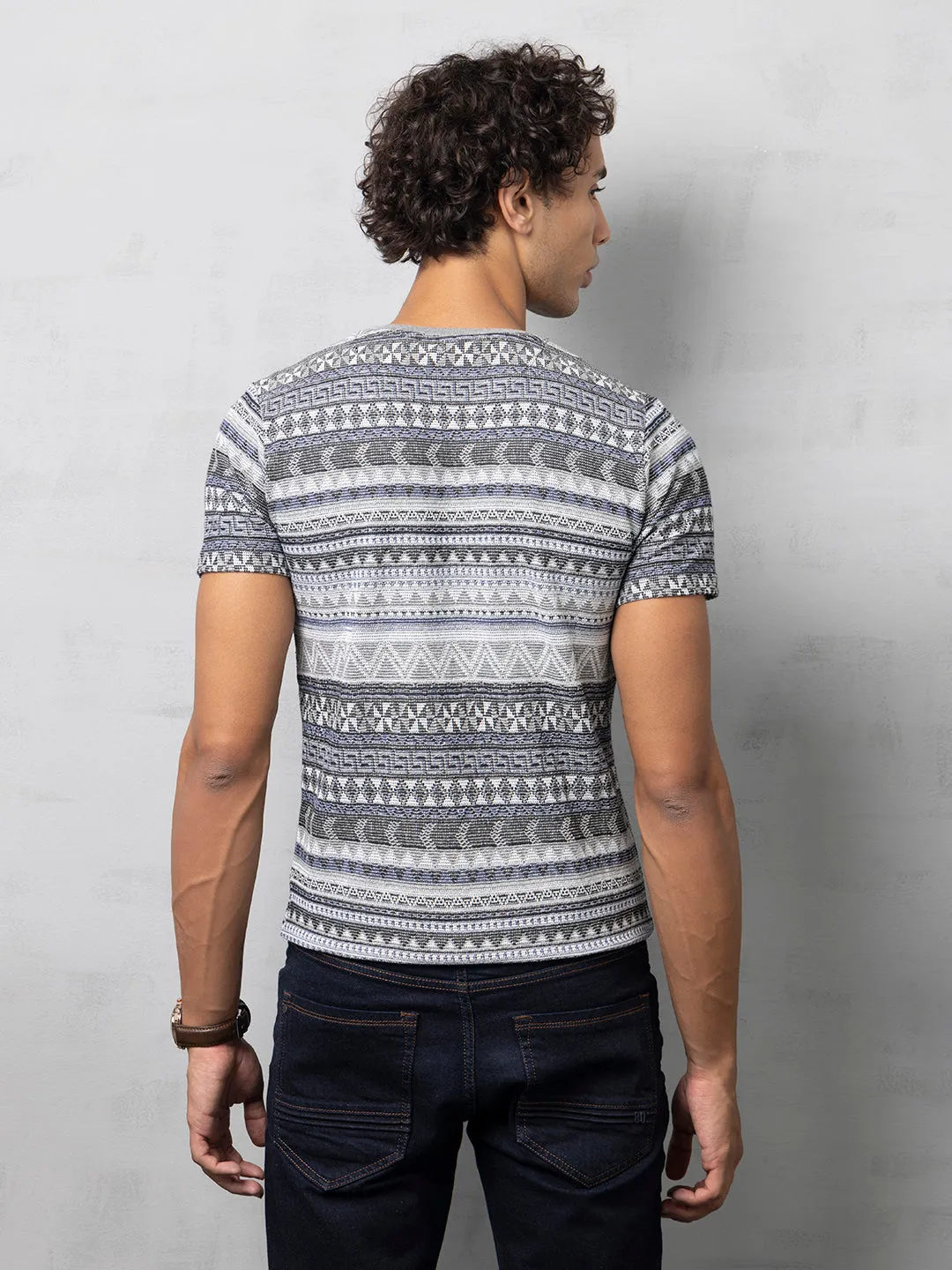 Geometric Printed T-Shirt