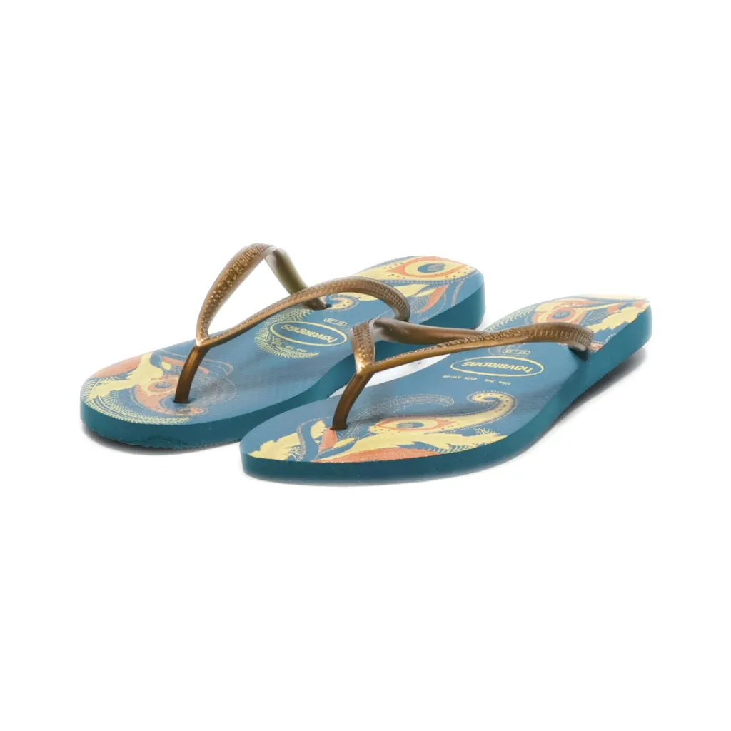 Havaianas Slippers Rubber Multicolour Colour For Women