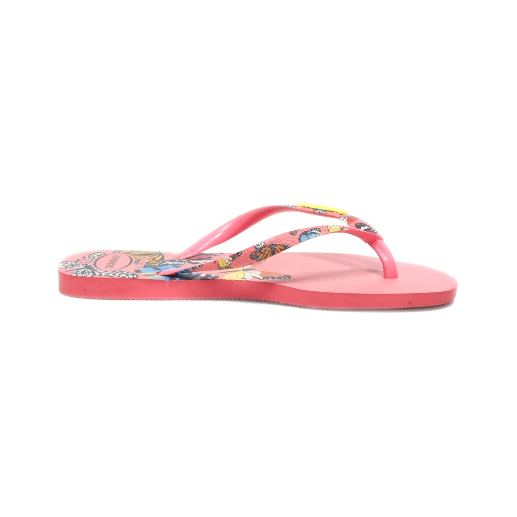 Havaianas Slippers Rubber Pink Colour For Women