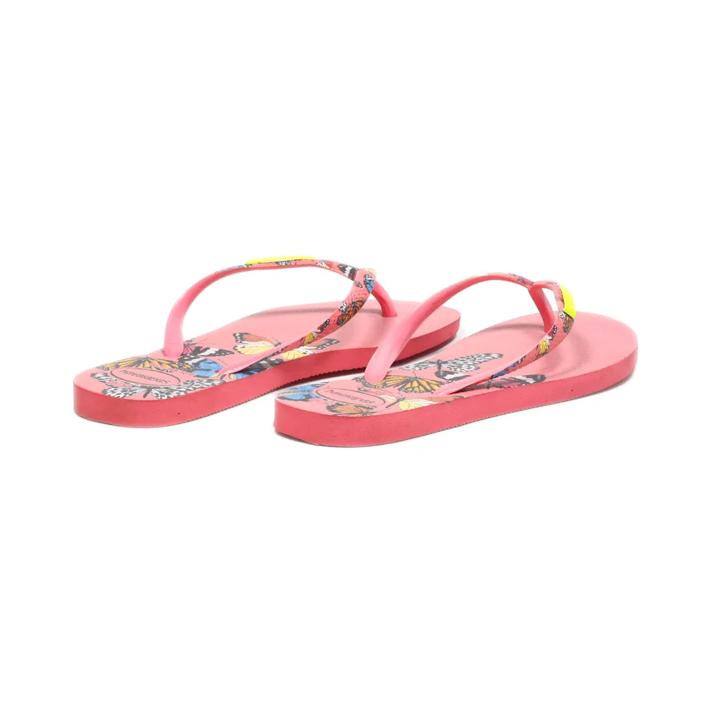 Havaianas Slippers Rubber Pink Colour For Women