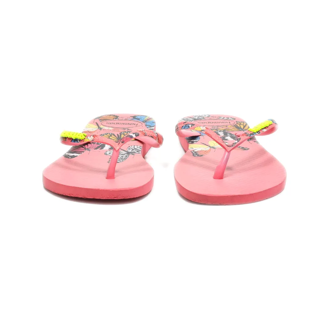 Havaianas Slippers Rubber Pink Colour For Women