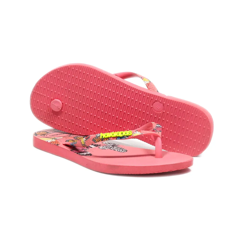 Havaianas Slippers Rubber Pink Colour For Women