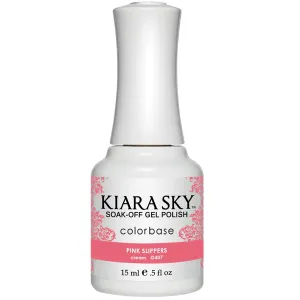 Kiara Sky Gel Polish - Pink Slippers #G407 (Clearance)