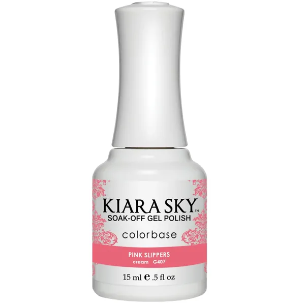 Kiara Sky Gel Polish - Pink Slippers #G407 (Clearance)