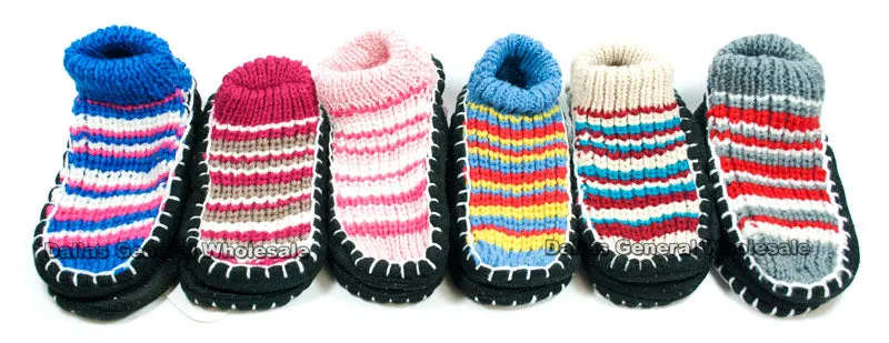 Kids Knitted Slipper Socks Wholesale