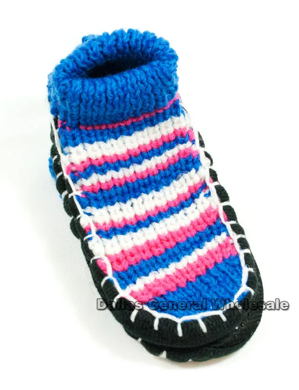 Kids Knitted Slipper Socks Wholesale