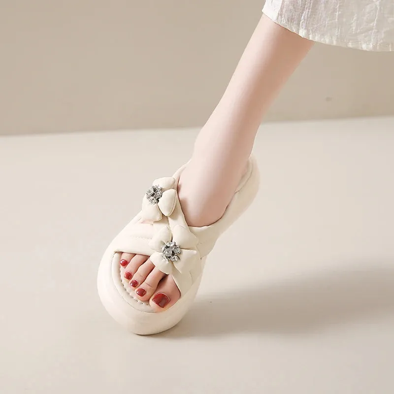 Lavender Lily Slippers