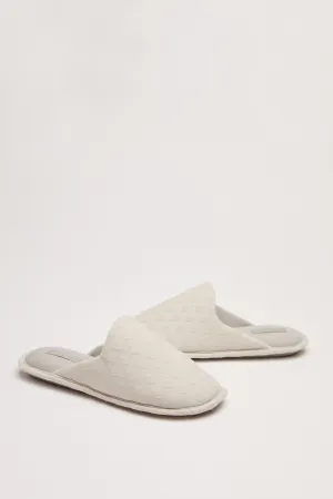 Light Gray Slippers