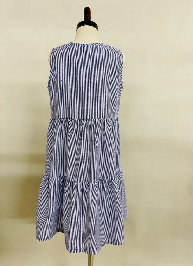 Little Girl's Floral Embroidery Dress