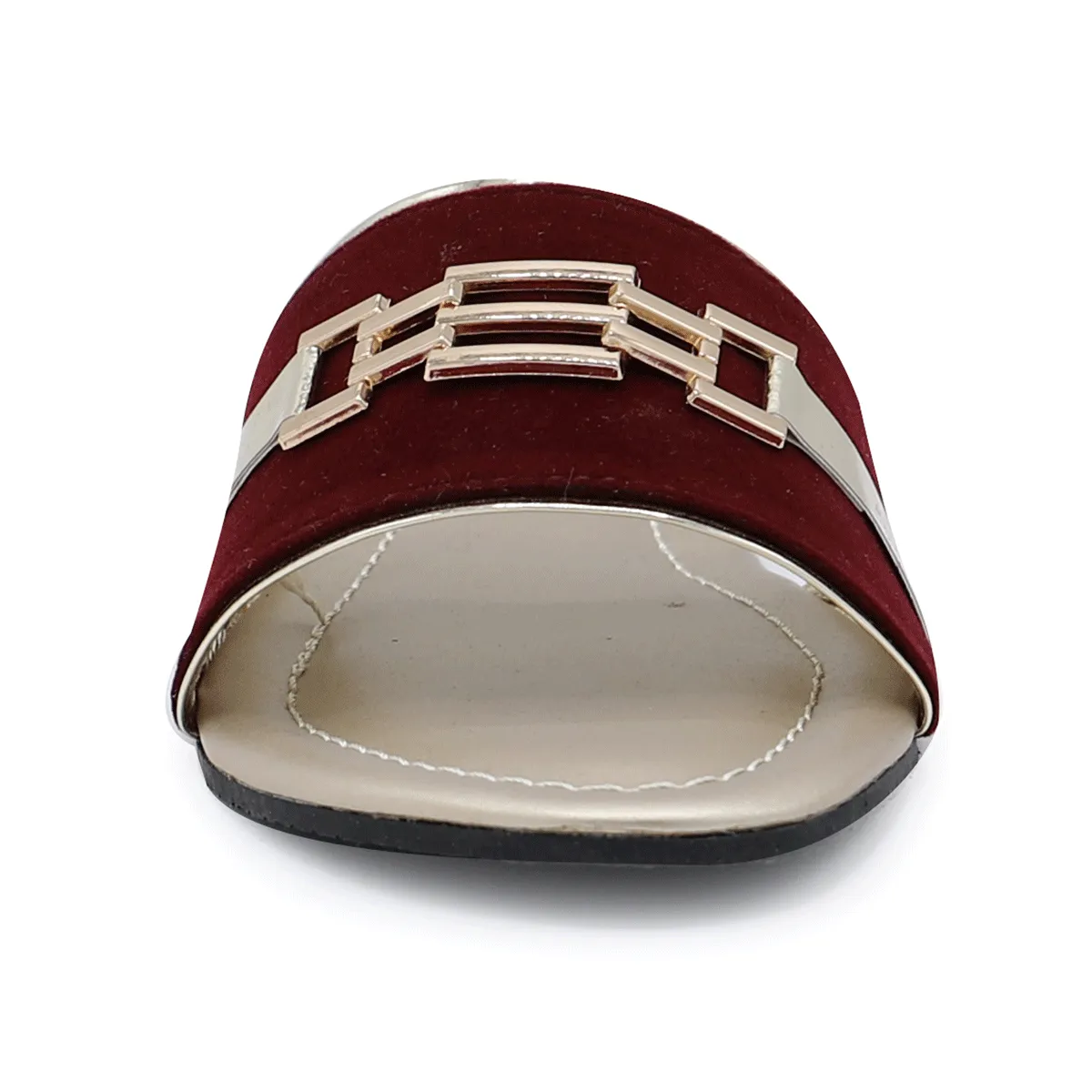 Maroon Casual Slipper 000327
