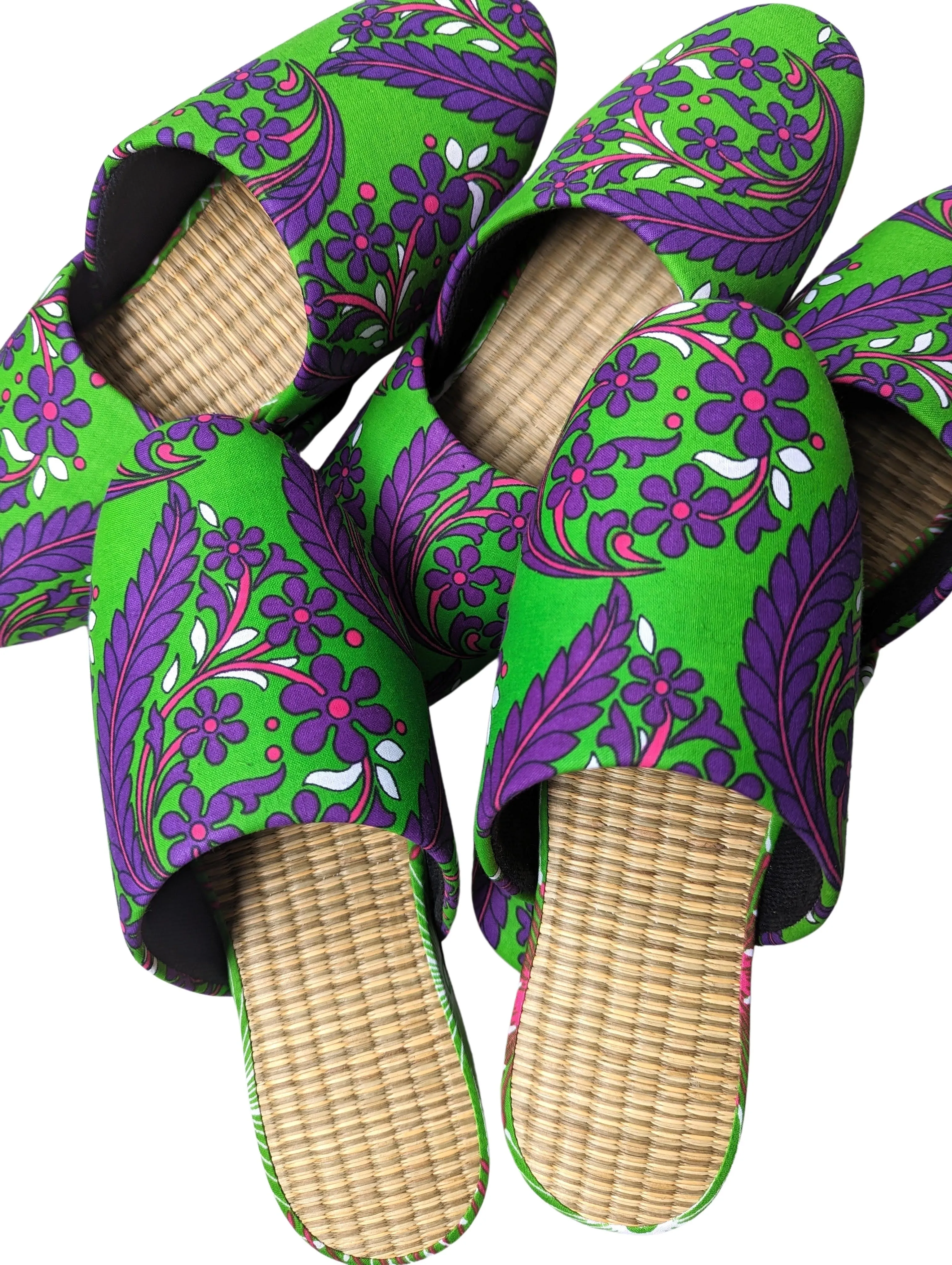 Medium Tatami Print Mix Slippers 2024SS-M02