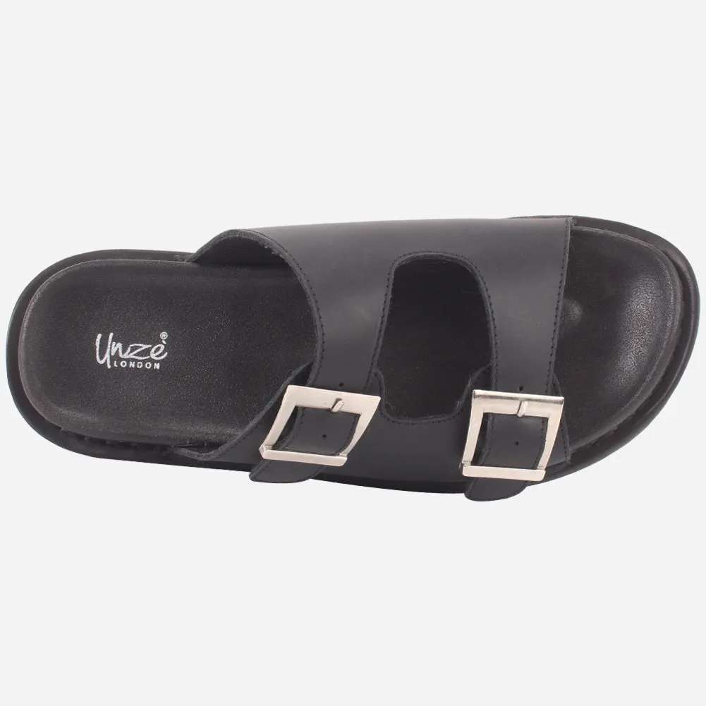 Men's "VIONIC" Open Toe Summer Flat Slippers