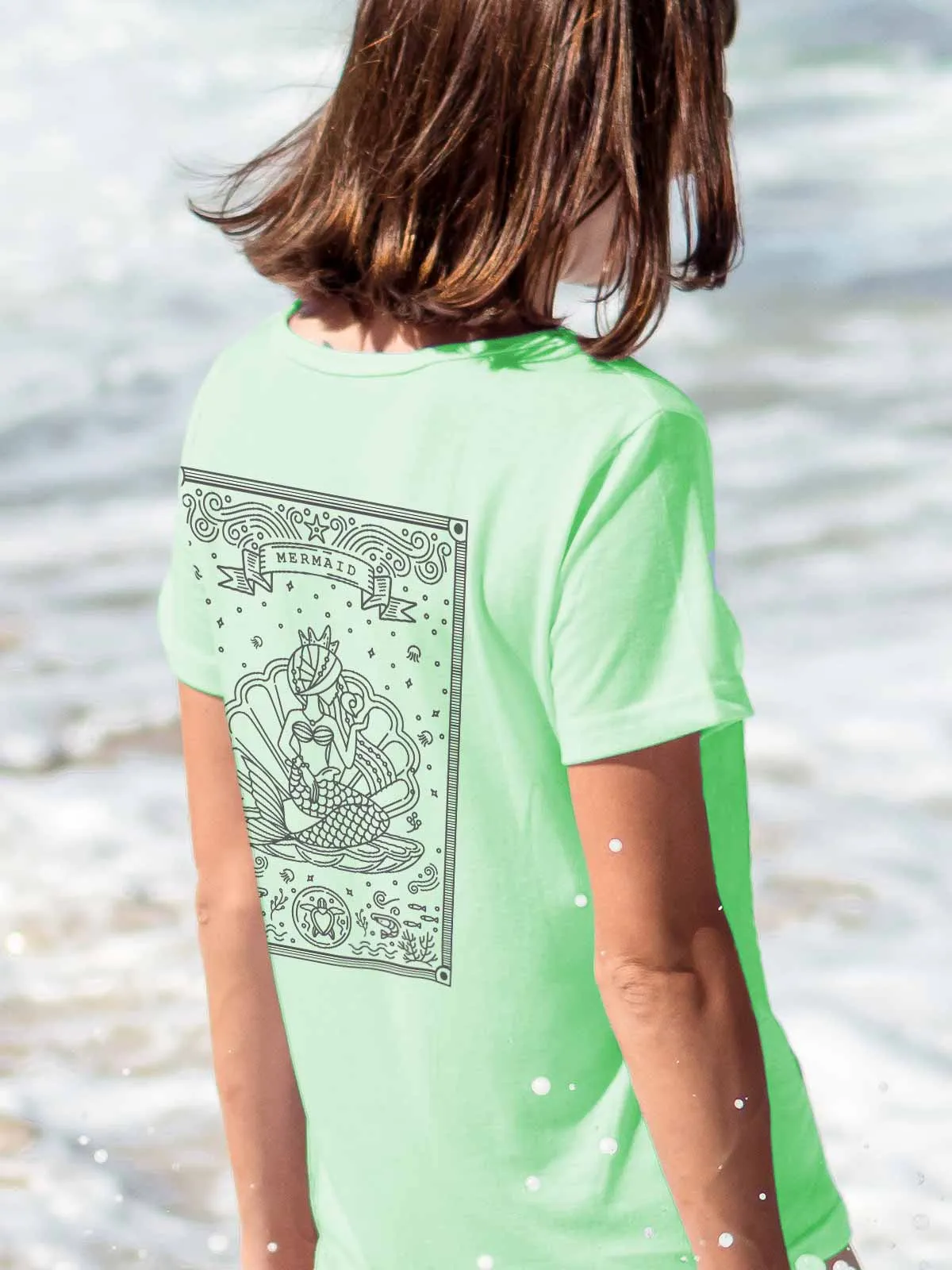 Mermaid | Backprint T shirt