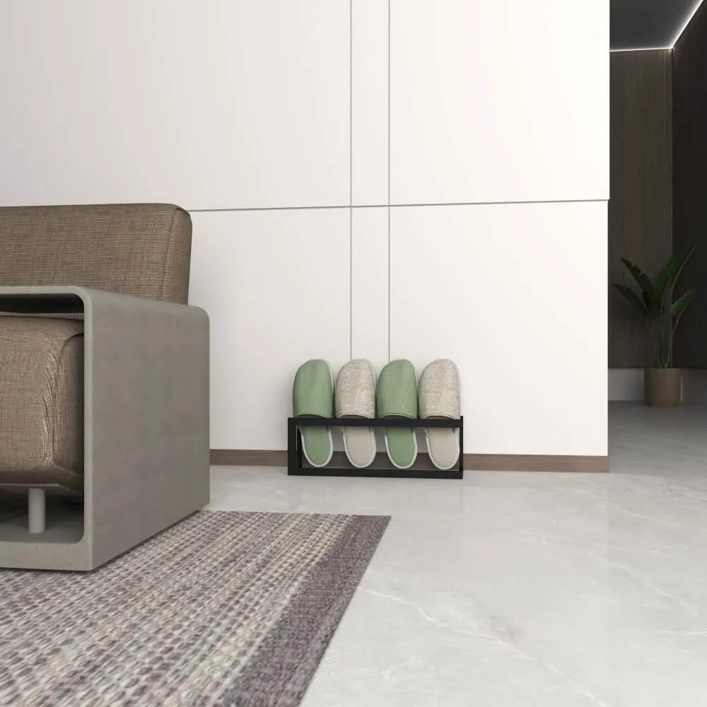 Metal Slippers and Shoe Rack