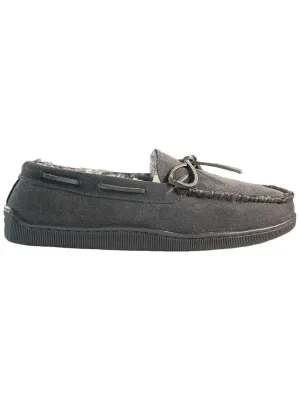 Minnetonka Men's Pile Lined Hardsole Slipper