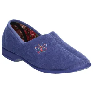 Mirak Bouquet Women's Floral Slippers Soft Comfortable Slip-On House Shoes with Cushioned Insole, Warm Fleece Lining, and Durable Non-Slip Sole