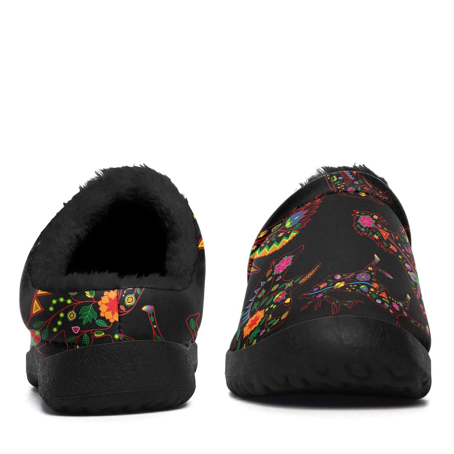 Neon Floral Animals Ikinnii
