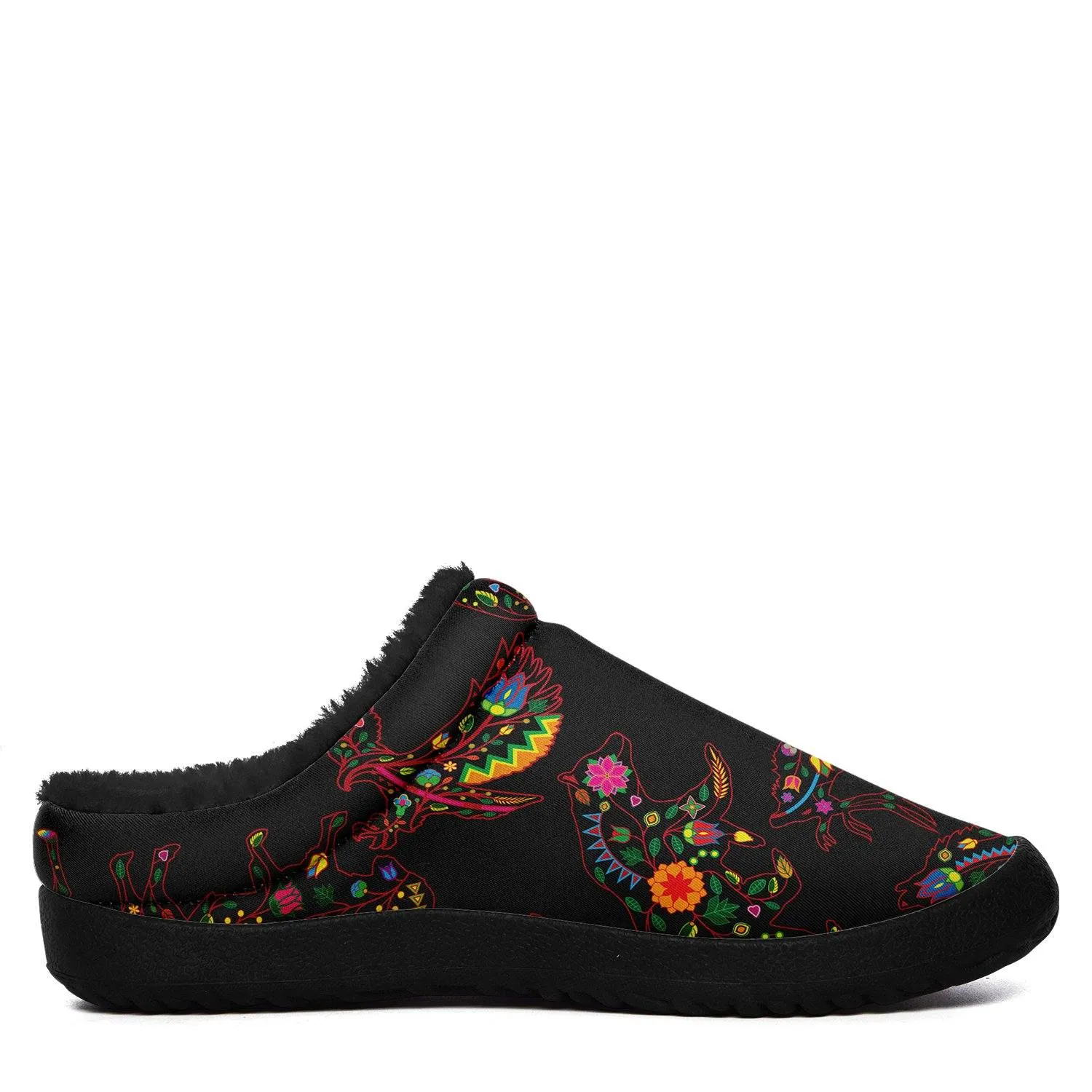 Neon Floral Animals Ikinnii