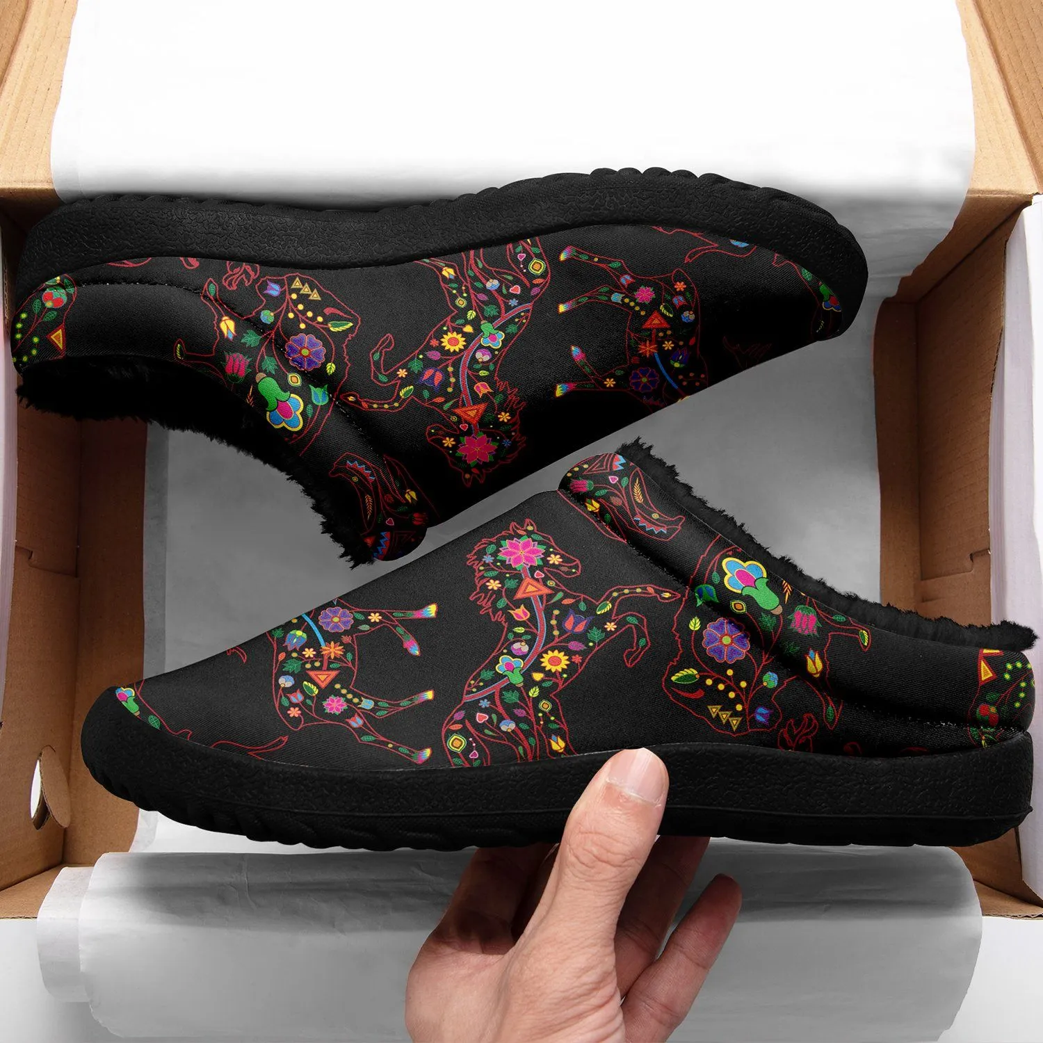 Neon Floral Animals Ikinnii