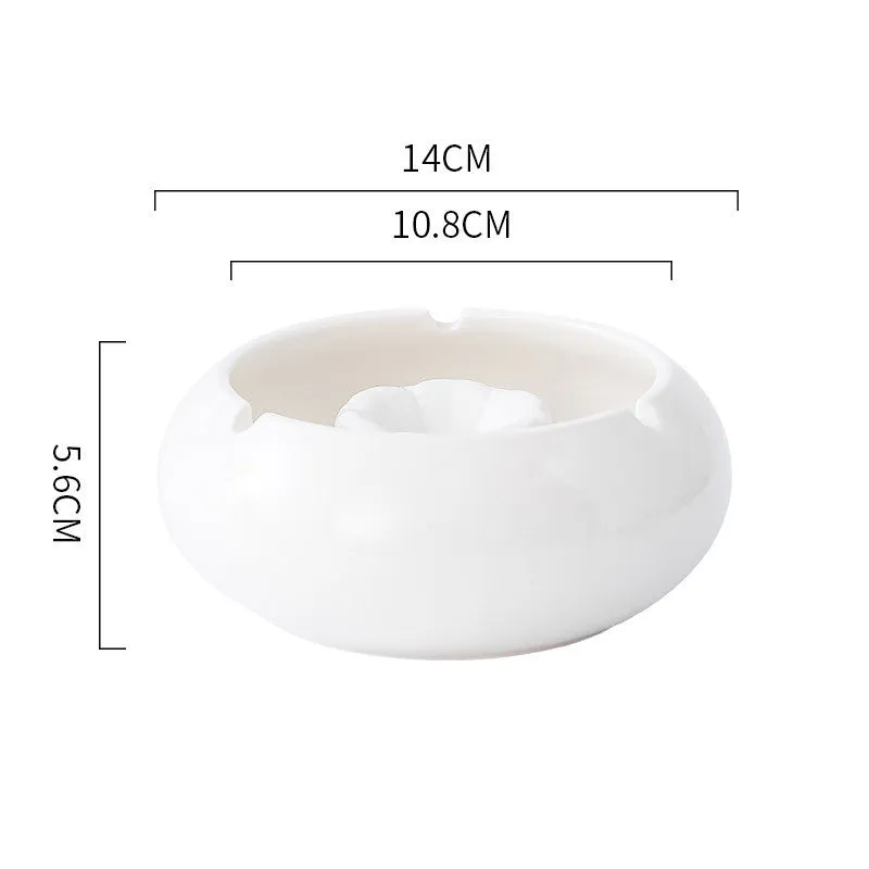 Personality Trend Ceramic Ashtray Creative Home