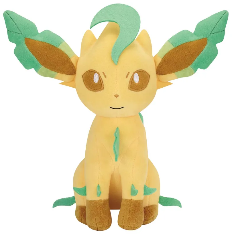 Pokemon Plush Leafeon Mecha Mofugutto 18cm Banpresto