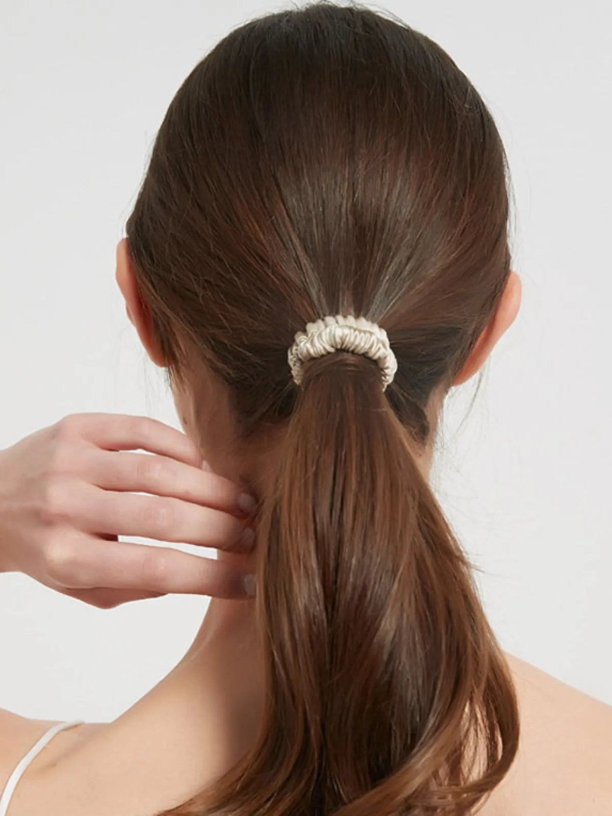 Pure Silk Soft Skinny Scrunchie