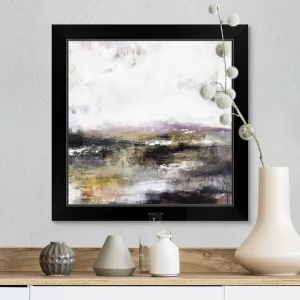 "Far In View II" Black Framed Print