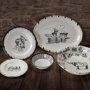 Ranch Life Melamine Serving Bowl