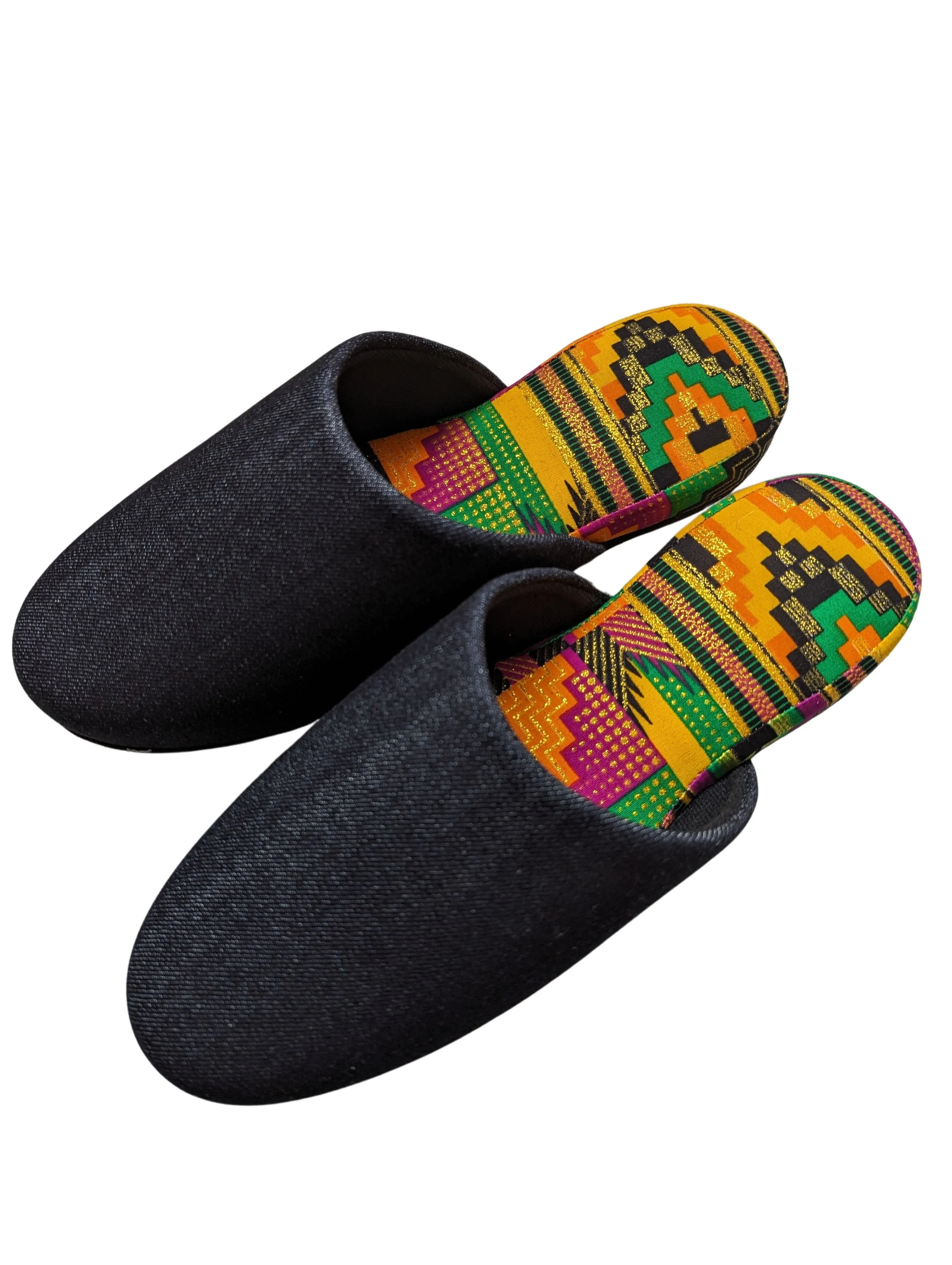 SALE Large | Denim Mix Slippers 2023AW-L04 lamé