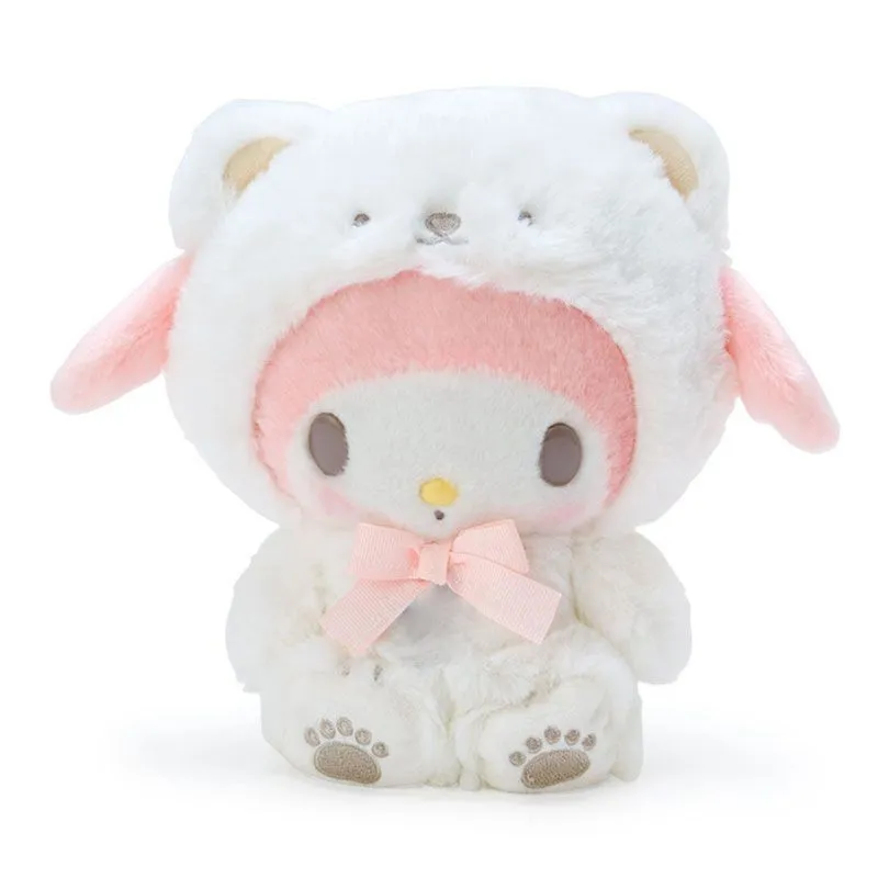 Sanrio Fluffy White Bear Plush